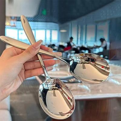 Stainless Steel Spoon Ice Tea Milkshake Coffee Multi-Purpose Spoon Tea-Spoon Tableware For Home Restaurant