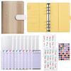 Macaron A6 Loose-Leaf Notebook for Phone, Cash, Budget, & Financial Planning