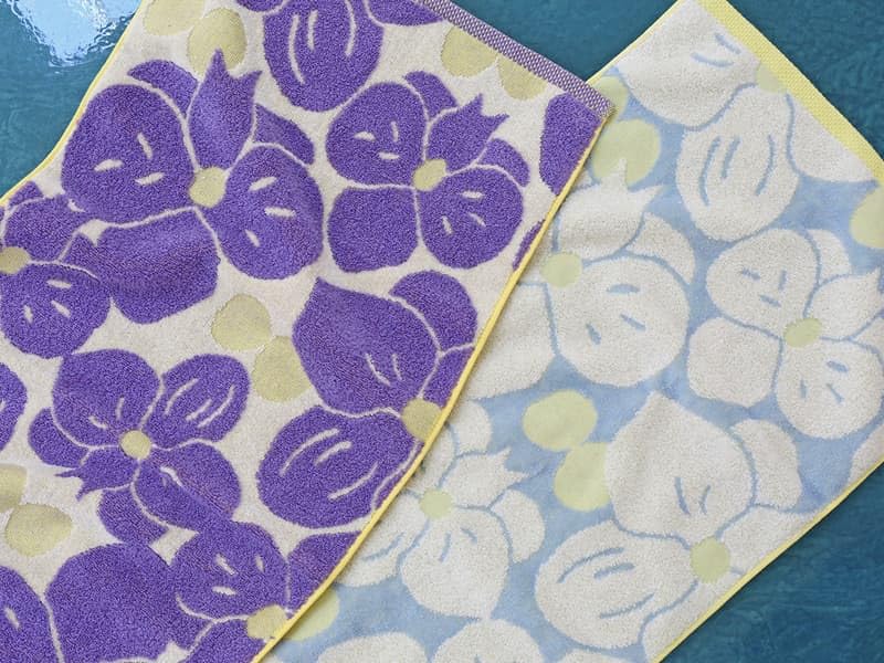 Imabari Handtuch Iori Phalaenopsis Ran Gesichtstuch (lila)