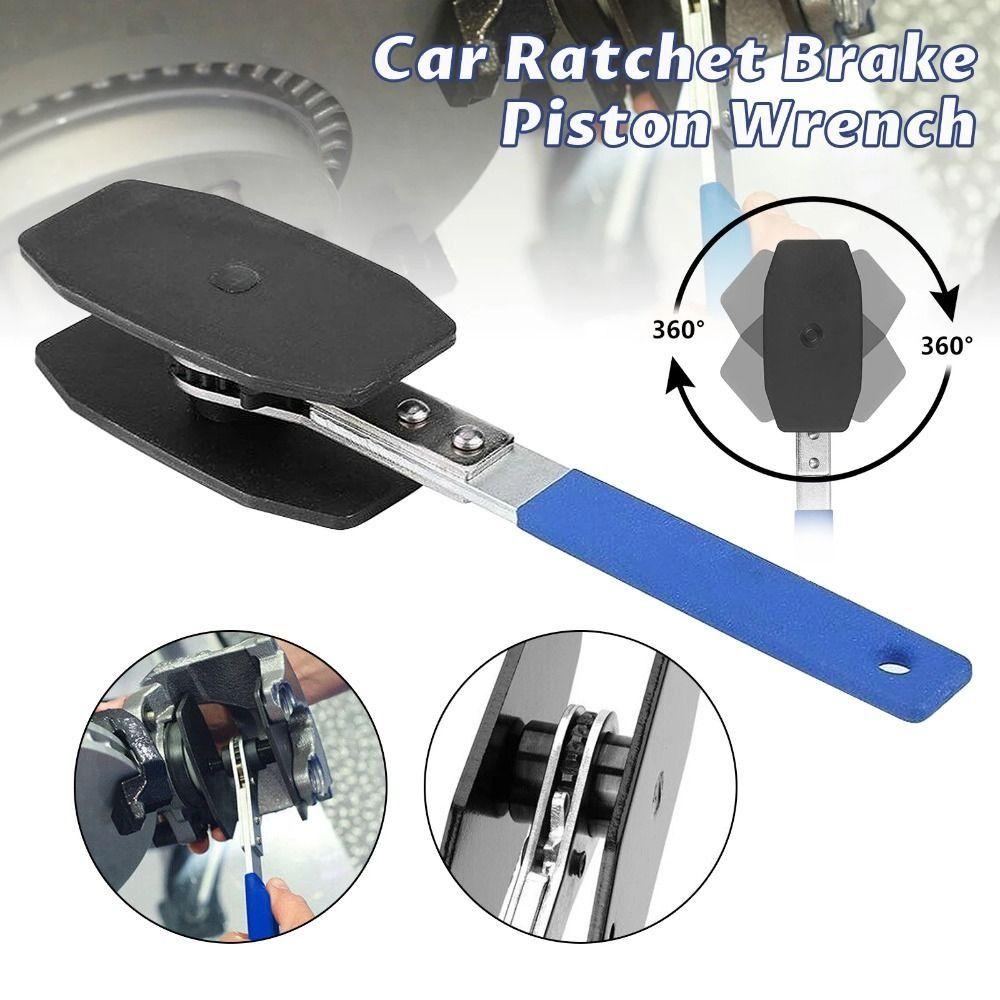 Non-slip Handle Brake Caliper Holding Tool Flexible Automotive Ratchet Wrench  Brake Disc Repair
