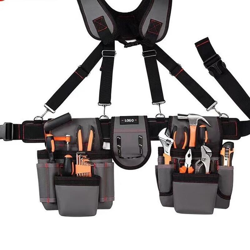 Electrician's Tool Waist Bag with Strap