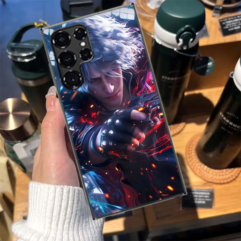 D-Devil May Cry DMC Cases Phone Case for Samsung Galaxy S26 Ultra S25 Edge S24 S23 FE S21 Plus S20 S22 S10 Cover TPU Capa Shell