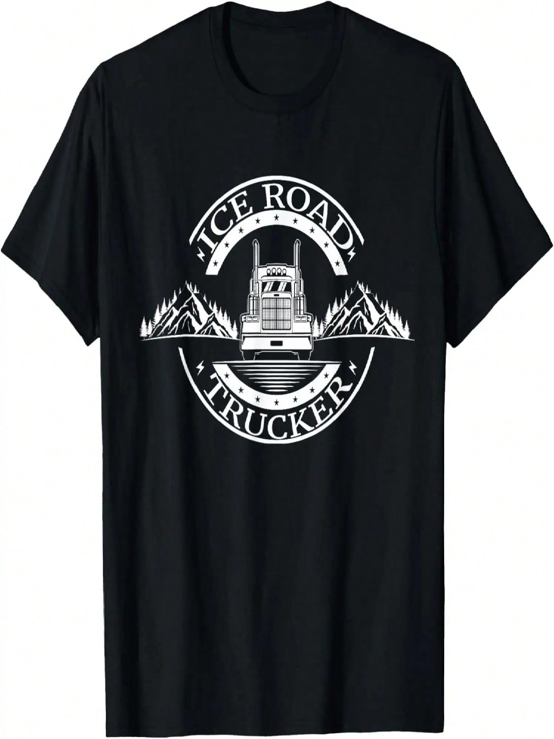 Winter Ice Road Trucking Alaska Trucker Ice Road Truck T-Shirt S разноцветный