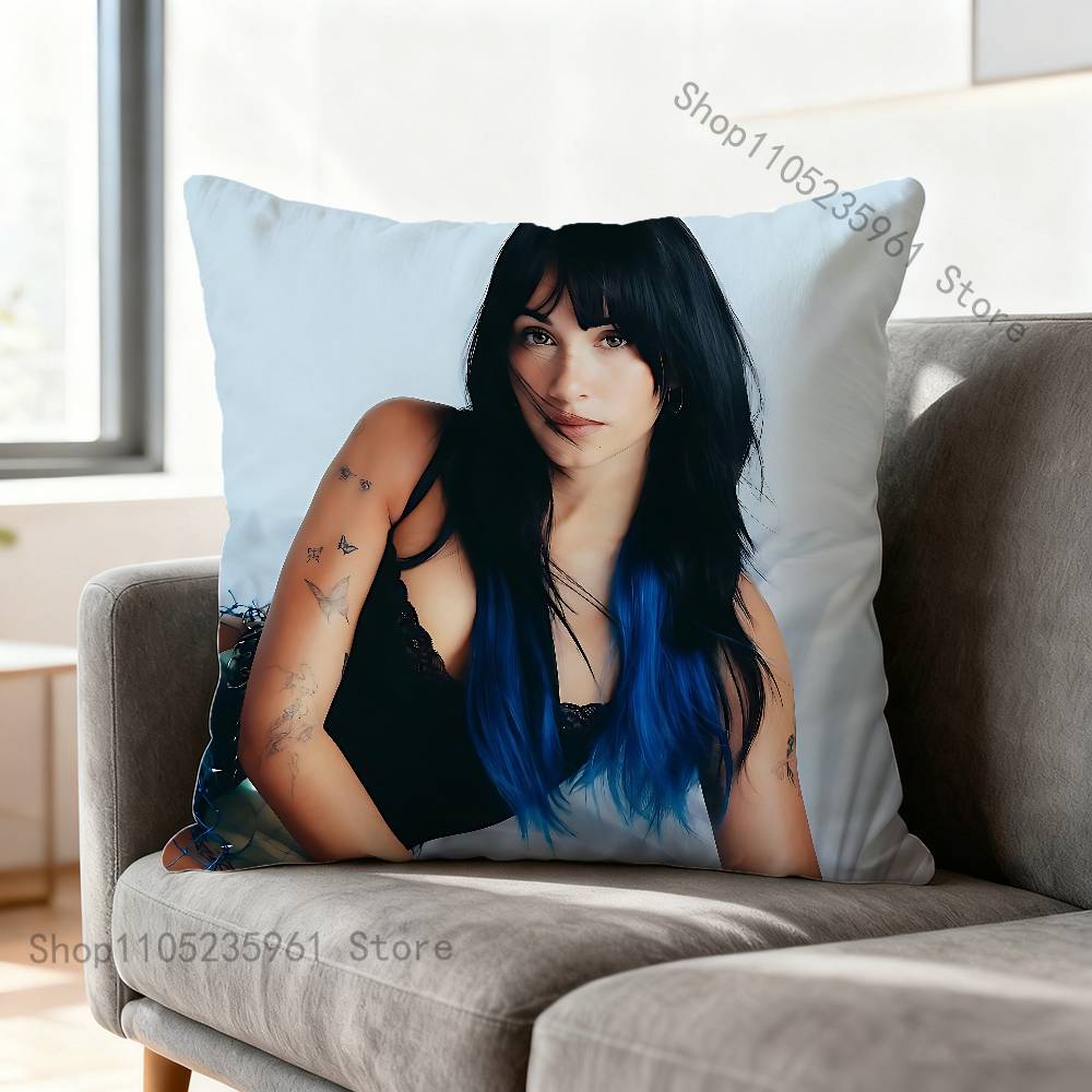 AAitana Cuarto Azul Pillowcase for Sofa Room Office Decor Printing Protector Cushion Cover Valentine gift Custom