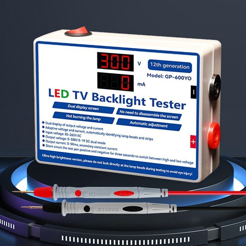 Förderung! LED-Tester 0-300V Ausgang LED-TV-Hintergrundbeleuchtungstester Mehrzweck-LED-Streifen Perlen Stangenlicht Lampe Testwerkzeug EU-Stecker