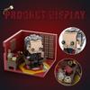 Gobricks MOC Padrino Vito Andolini Corleone Brickheadz Blocchi da Costruzione Figura Anime Blocchi Giocattoli Regalo