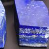 Hochwertiger natürlicher Lapislazuli, polierter Freeform-Block, Kristallscheibe, Energieheilstein für Meditation, Heimdekoration