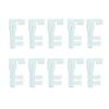 10Pcs Soft Silicone Charger Cable Protector Anti-Break Anti-Tangle Charging Cord Cover for Data Cable
