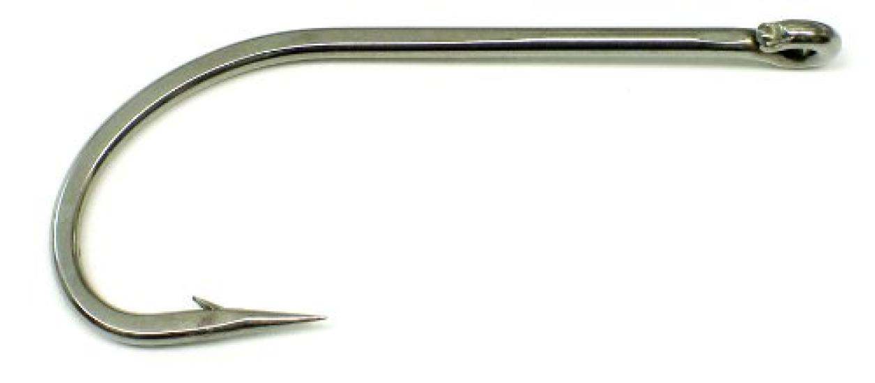 AXISCO Fly Pack of AFB Hooks, 100, 2546-#3/0 (Fishing Hooks)