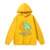 New Style Cartoon Little Dinosaur Bear Children's Sweatshirt Autumn and Winter Warm Children's Hoodie Boy Girl Clothing