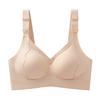 Underwear Women Gather Open Button Postpartum Text Bra Gather Thin Bra