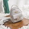 Stylish Girls' Pu Leather Travel Backpack Handbag With Adjustable Shoulder Straps