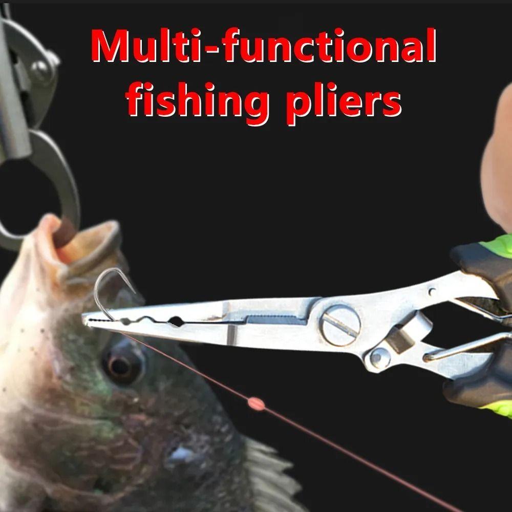 High-strength Fishing Tied Hooks Pliers Anti-slip Luya Pliers Durable Fish Pliers  Fishing Gear