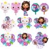 Balloons Gabbys Dollhouse Kids Birthday Party Supplies Animal Decor Cat