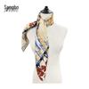 Sangbai Garden Journey Double-Sided Silk Scarf
