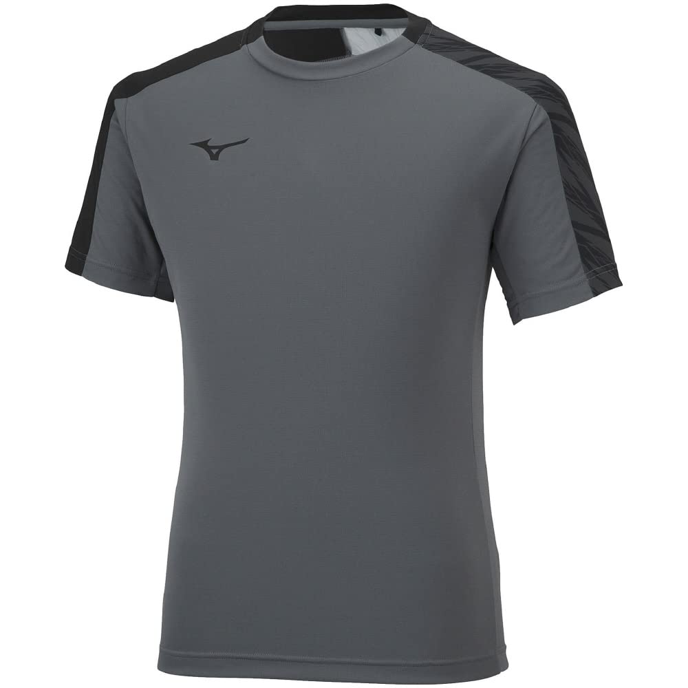 

Mizuno Soccer Wear Solar Cut Print Field Shirt Cast Size S P2MA2045, Charcoal,