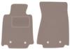 Beige Front Floor Mats For: Nissan 370Z Coupe, Roadster (2009-2020)