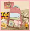 School Bag New Summer Dopamine Sweet Soft Girl Backpack Japanese Style Backpack Academy Style High Appearance Backpack for Middle School Students