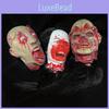 Simulation Halloween Horror Zombie Skull Head Props For Decoration Scene