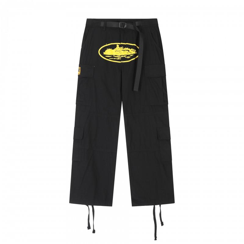 Croteiz 5th Anniversary Cargo Pants Men Vintage Straight Leg Casual Trousers