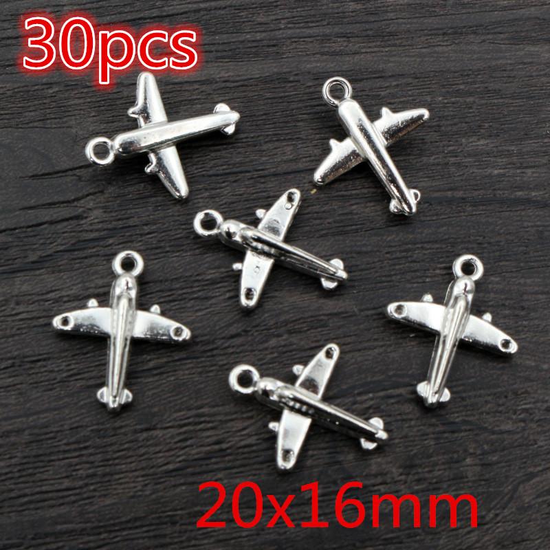 New Fashion Antique Silver Plated Airplane Grenade Helicopter Chrams Metal Alloy Pendant DIY Charms DIY Jewelry Making Findings