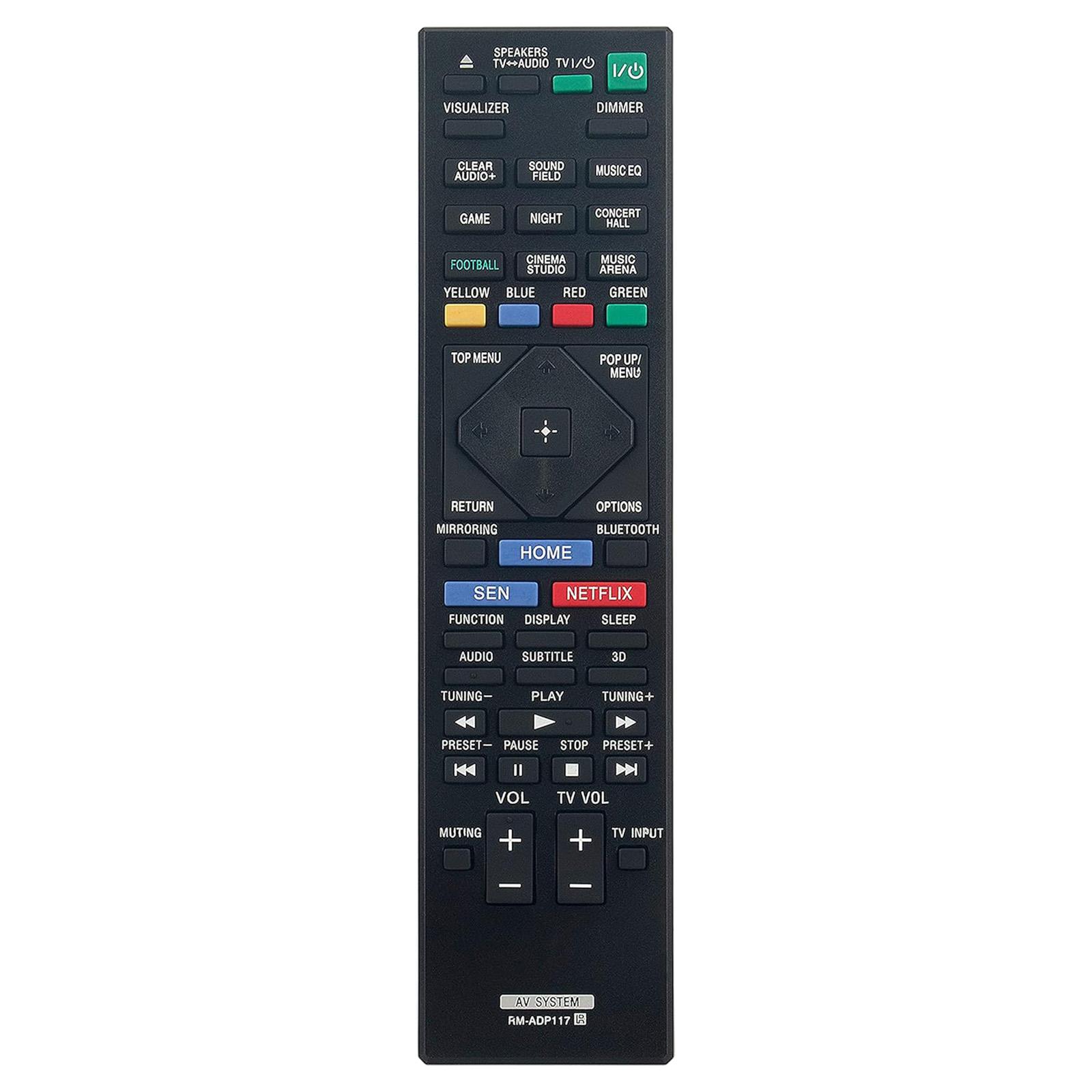 

RM-ADP117 Remote Control Replacement For Sony Home Theater Player Battery Operated A