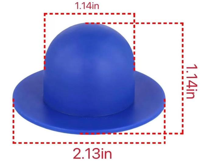 4pcs Blue Or Black Plastic Swimming Pool Wall Plugs Swimming Pool Drain Plug Pump Strainer Hole Plug Water Stopper