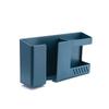 1PC Wall-Mounted Remote Control Storage Box Rack Non-Punching for TV Air Conditioning Mobile Phone Charging Organizer Cup Holders 5