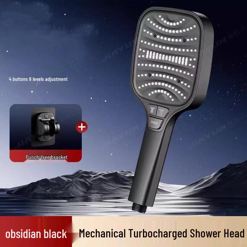 

TLXT 8-Mode Pressurized Shower Head & Faucet Set