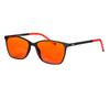 SHINU Women Glasses Red Lens Glasses for Better Sleep Orange Lens Long Time Gaming Glasses Yellow Lenses Night Vision Small Size