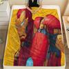 Marvel plakatas, minkštas flanelinis pledas, spausdintas miegamiesiems, sofoms, lovoms, tinkamas kelionėms, iškyloms -HYQ39