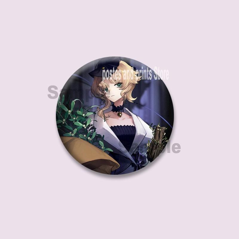 Anime Game Reverse 1999 Circular Brooches Cartoon Character Enamel Pins Backpack Clothing Hat Jewelry Badge Accessory XMAS Gifts
