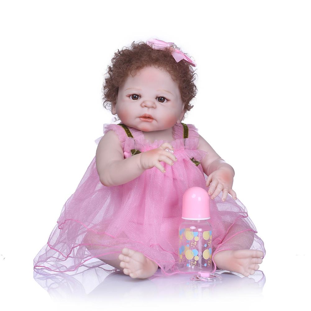 Simulated Reborn Silicone Full Coverage Washable Doll