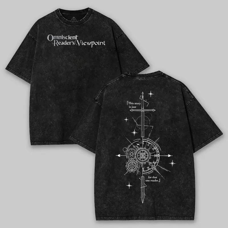 Omniscient Reader s Viewpoint Manhwa Vintage Graphic Tee Unisex S разноцветный