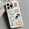 Zhitai iPhone 14/15/16Pro Max Cartoon Jelly Skin Case