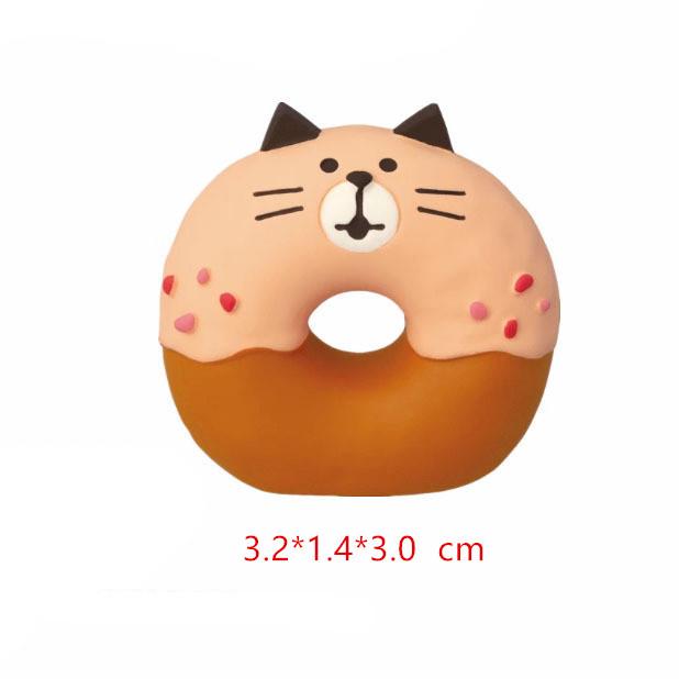 Japanese Cat Zakka Miniature Bread & Coffee Shop Resin Decor