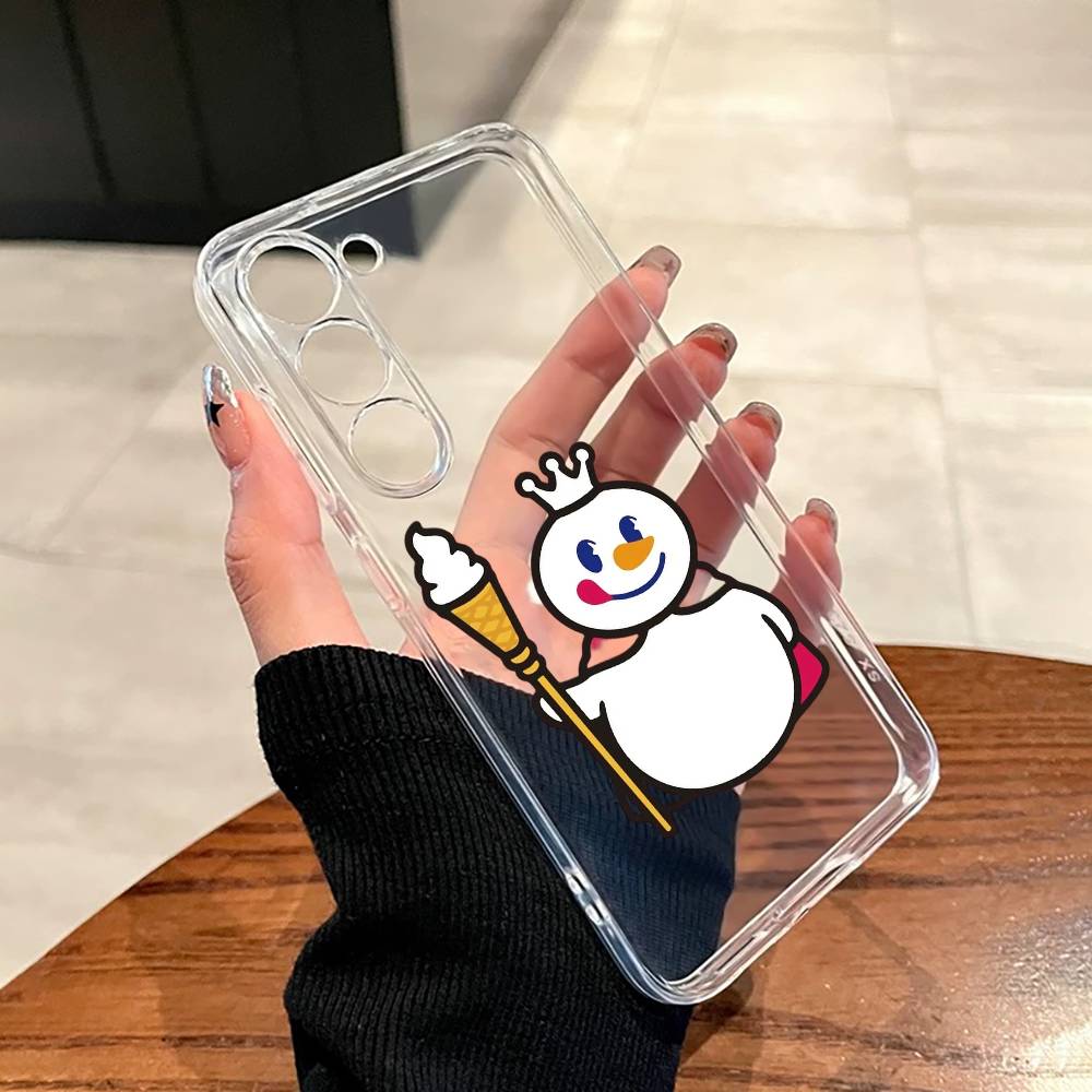 Mixue Bingcheng Phone Case For SamsungA10,12,20,21S,30,31,40,50,51,52,70,71 Transparent Cover Samsung a50 30s 50s