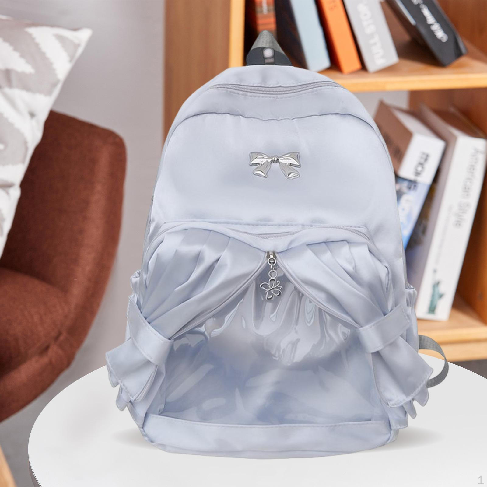 

Модный рюкзак, повседневный нейлоновый рюкзак для рыбалки, походов, подарка на день рождения, скалолазания Silver Gray