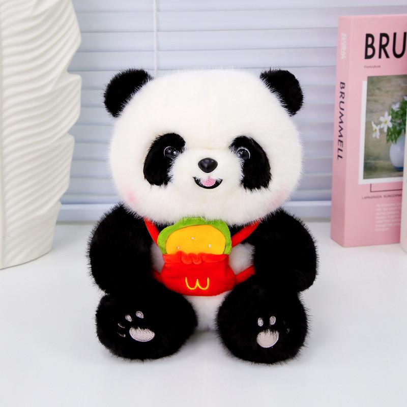 Panda Plush Toy With Super Soft Short Plush For Kids Birthday Gift And Collectors Item