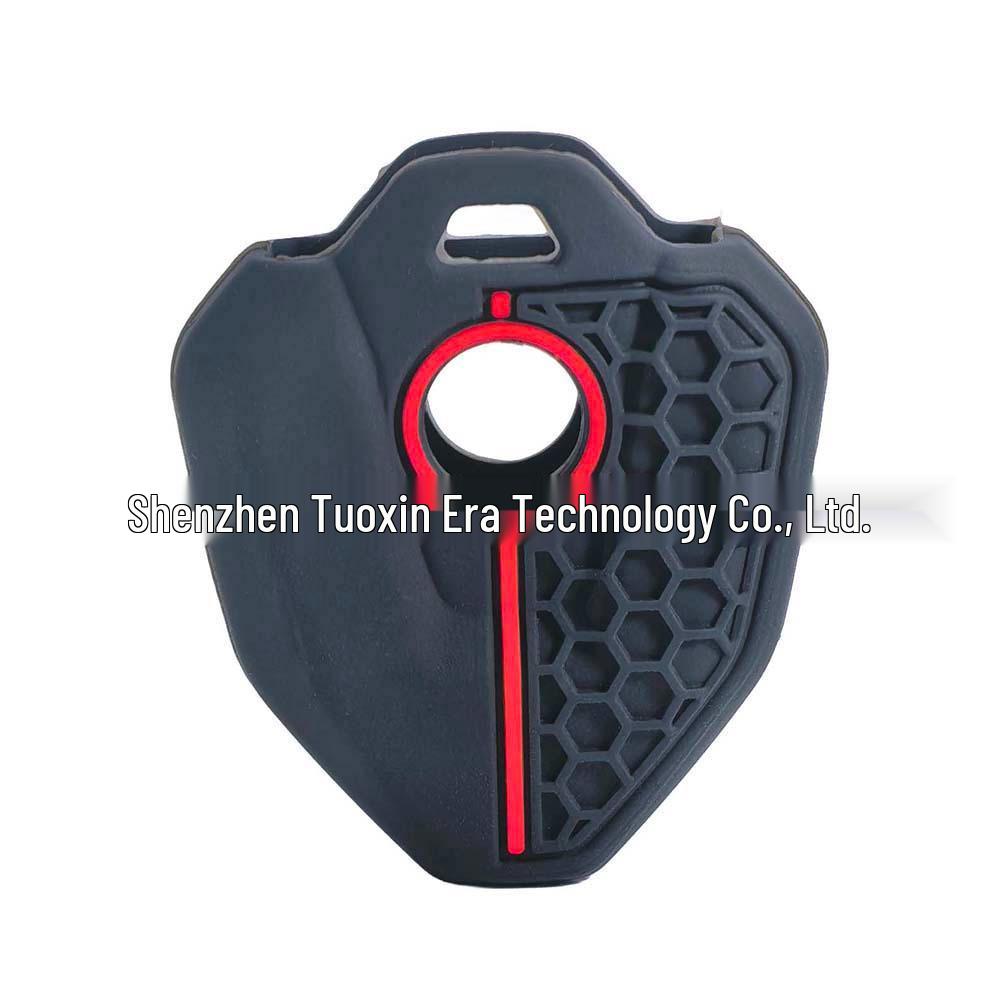 Chunfeng 250NK 650MT Silicone Motorcycle Key Cover with Keychain – Scratch-proof Single Button Design