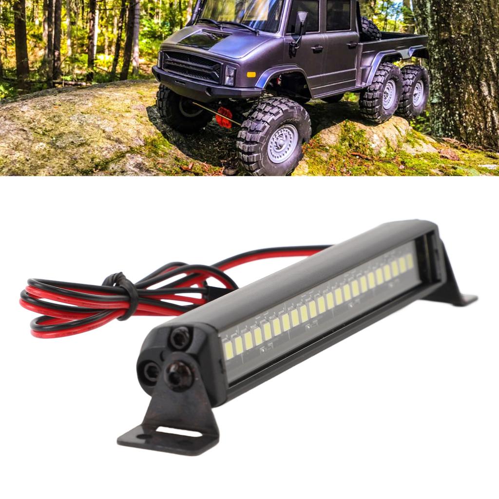 Super Bright RC LED Light Bar Roof LED Lamp 25LED Light Bar for 1/10 RC Crawler Car for Axial SCX10