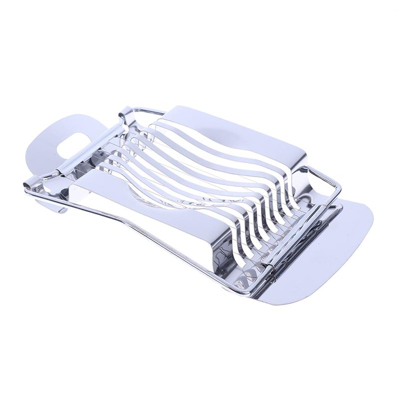Stainless Steel Egg Cutter Preserved Egg Splitting Tool Fancy Egg Slicer