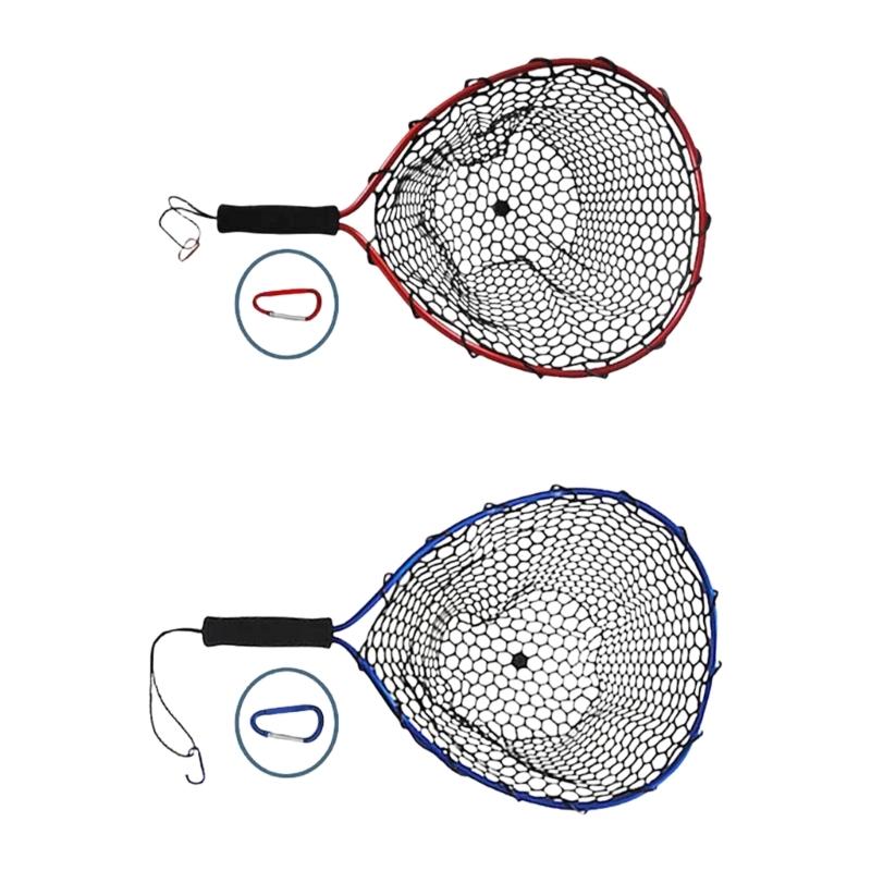 Fishing Tackle Tool Fishing Net for Adult Small Landing Net with Comfortable Grip Handle Fishing Landing Net