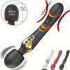 Vibratore Bacchetta AV in Silicone a Doppia Estremità 10 Modalità Stimolatore Clitorideo Massaggiatore Punto G Giocattolo Adulto Ricaricabile