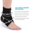Cetaplast Ankle Support Brace - Adjustable Ankle Brace Wrap Strap for Sports Protect, Plantar Fasciitis, Achilles Tendonitis, Ligament Damage, In