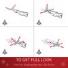 5FT Artificial Christmas Tree Holiday Xmas Holiday Tree Decoration with Automatic Open for Home Party, Pink