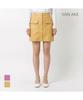 VANAKE Mini-Lederrock mit Taschendesign_Vb29Skmd01Z