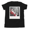 Santa Playing Video Games Xmas Funny Christmas Gamer Pajama Youth T-Shirt