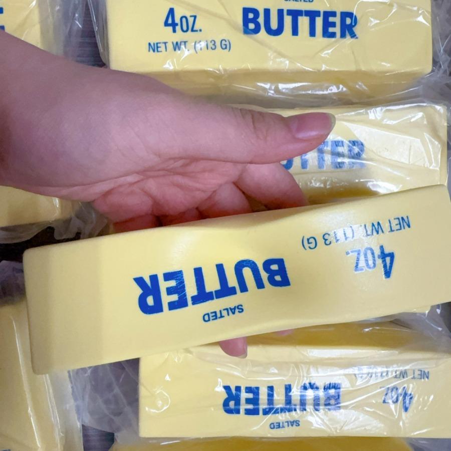Butter Stick Squeeze Toy Slow Rising Squishy Butter Bar Brick Adults Fidget Toy Anti Stress Release Hand Relax Gift Toy