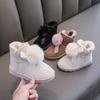 Girl's Fashion Snow Boots Boy's Thick Plush Ankel Warm Winter Boots